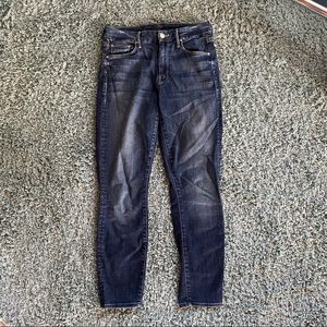 MOTHER - Sz 26 - Style: The Looker Crop - Color: On The Edge - Stretchy Jeans